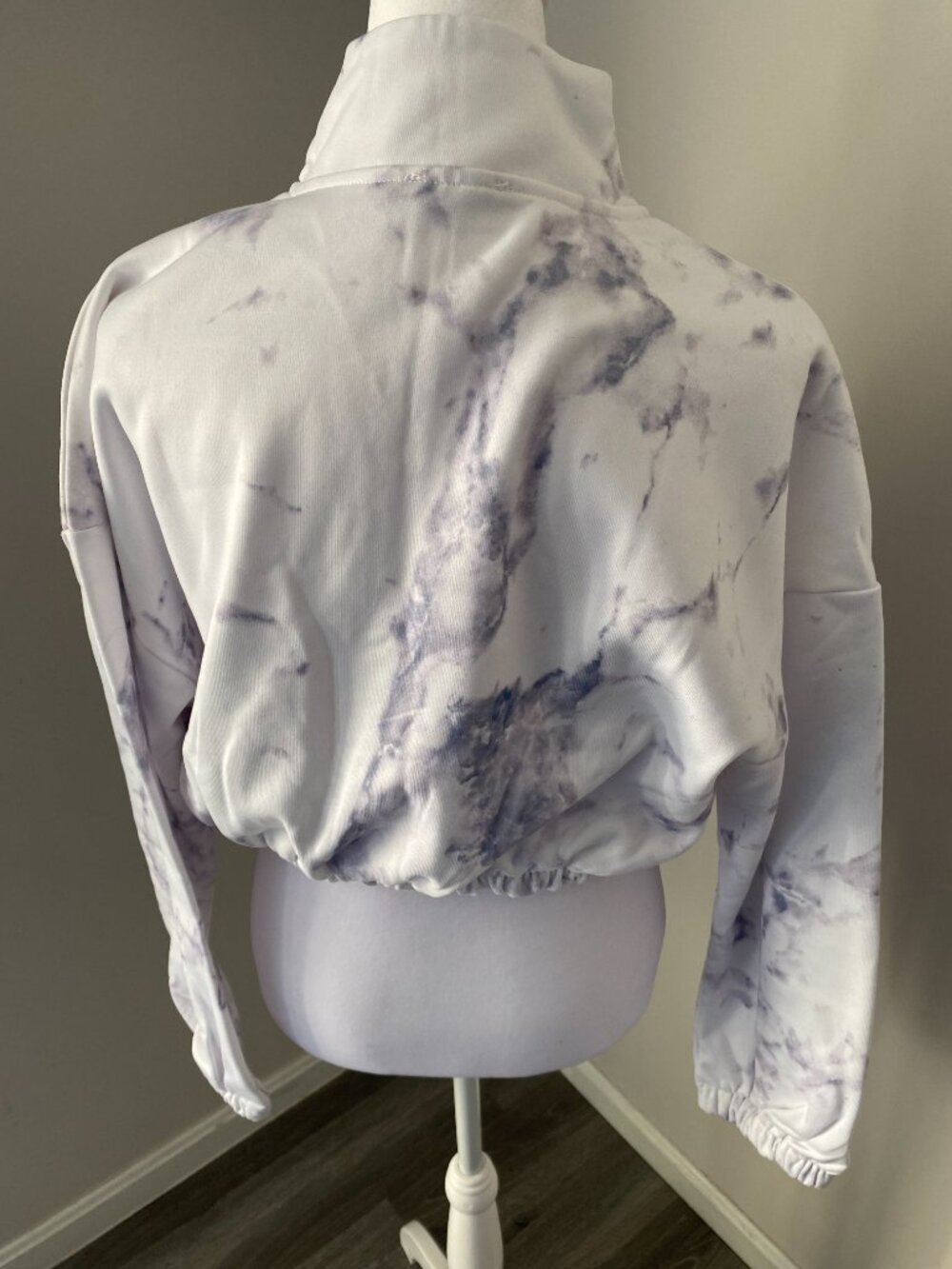 Marble Cropped Jacket - Picture 4 of 4